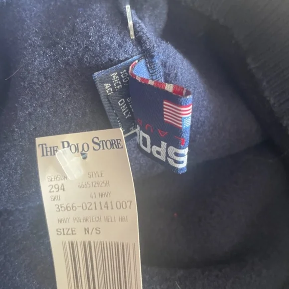 Vintage Polo Sport Ralph Lauren Beanie NWT - Picture 4 of 5